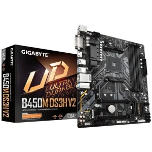 PLACA BASE AM4 B450M-DS3H V2 (mATX)